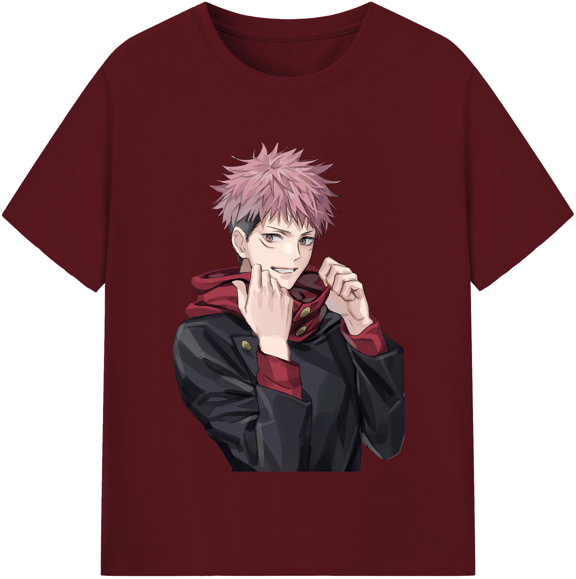 （画像用） 呪術廻戦 Jujutsu Kaisen 綿100％半袖Tシャツ（フロントプリント）
